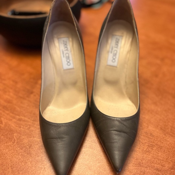 Jimmy choo dark green stiletto - Picture 3 of 5